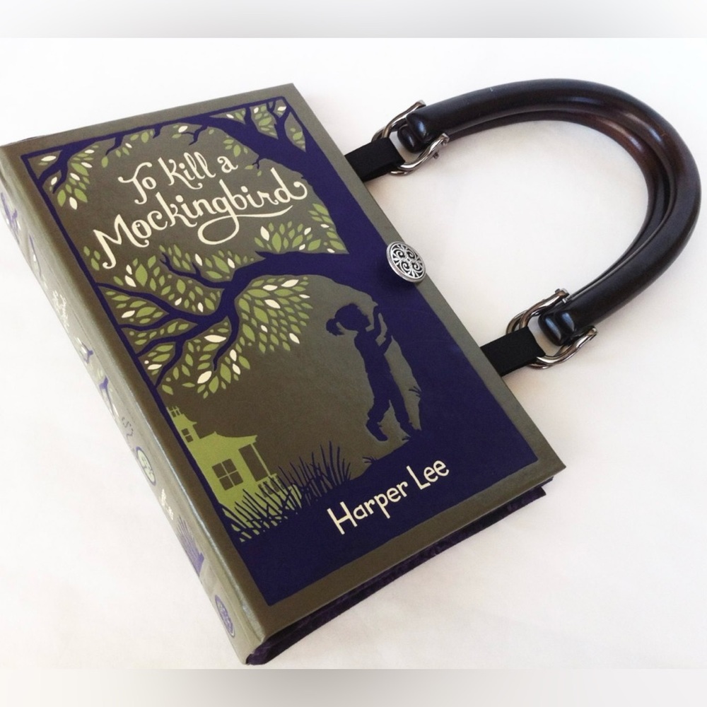 To Kill a Mockingbird Recycled Book Purse